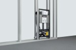 DURAVIT - DuraSystem Předstěnová instalace pro závěsné WC, 115 cm, odsávání zápachu, hygienické splachování WD1014000000