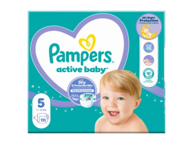 Pampers Active Baby, vel- 5, 111 ks