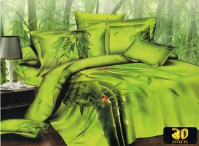 Dumdekorace Zelené povlečení na postel se zeleným stromem Šírka: 160 cm | Dĺžka: 200 cm, 1ks plachta zdarma 180 x 245cm 2ks 40x40 cm (standard zdarma) Šírka: 160 cm | Dĺžka: 200 cm, 1ks plachta zdarma 180 x 245cm