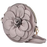 Luxusní dámská koženková crossbody kabelka MaxFly Scarlet, fialová