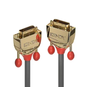 Lindy DVI-D Gold Line / Kabel / Dual Link / 10 m / pozlacené konektory (36206)