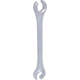 KS Tools 517.0268 Otevřený oboustranný očkový klíč, zahnutý, 24 x 27 mm