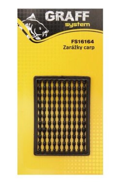 Graff Zarážky Carp plastové Černé (FS16164)