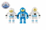 Kosmonaut/astronaut figurka 3ks