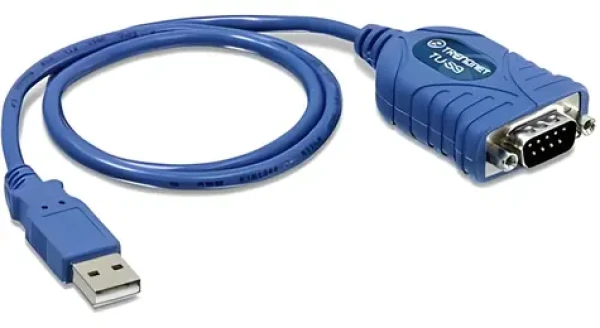 TRENDnet TU-S9 modrá / Adaptér / USB-A na RS232 (DB-9) (TU-S9)