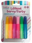 SPARKYS CreaFun Barvy na textil neon 6x42 ml / Výtvarná sada / od 3 let (8592525662174)