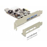 Conceptronic EMRICK USB 3.2 Gen 2 PCI-Express-Karte, 1-Port-USB-C und 1-Port-USB-A karta PCI-Express PCIe