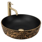REA - Umyvadlo na desku Babilon Gold REA-U5418