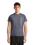 ICEBREAKER Mens Mer 125 Cool-Lite Sphe SS Tee IB Vert, Midnight Navy Hthr velikost: L