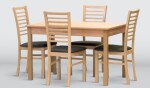 STIMA Jídelní set Family rs-Daniel 765 (BUK) VARIANTA PROVEDENÍ: stůl (d/š/v) 140 x 80 x 77 cm + 4 židle