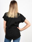 Ezekiel Bateau Dolman black dámské tričko krátkým rukávem XS