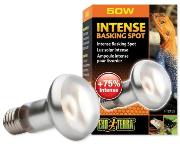 EXO TERRA Žárovka Intense Basking Spot / 50W / UVA záření / do terária (107-PT2135)