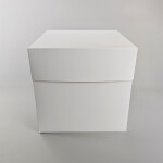Cake star dortová krabice JOY bílá nepromastitelná 30x30x30cm balení 10ks