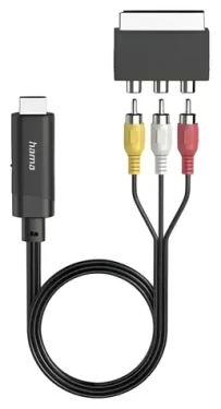 Hama SCART/Cinch na HDMI / AV převodník / Full HD 1080p