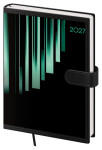 Týdenní diář 2027 Helma A5 Tone s magnetem zelený