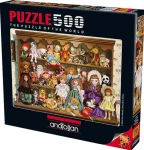 ANATOLIAN Puzzle Babiččina police s panenkami