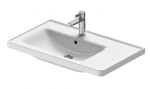 DURAVIT - D-Neo Nábytkové umyvadlo 80x48 cm, 1 otvor pro baterii vlevo, bílá 2369800000