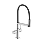 HANSGROHE - Talis Select M54 PowderSpray Dřezová baterie s flexibilním ramenem a sprškou, EcoSmart, chrom 72861000