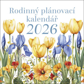 Nástěnný kalendář Rodinný plánovač 2026
