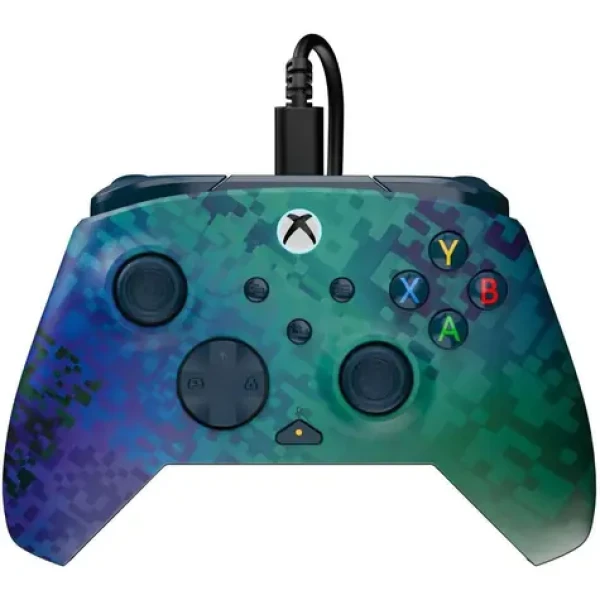 Turtle Beach Rematch Advanced Glitch Green / Gamepad / Xbox/PC / USB-C / Programovatelná tlačítka / 2,5 m kabel (TBC-2004-55)
