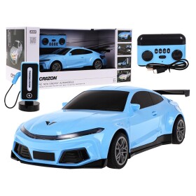 Mamido Elektrické auto na dálkové ovládání R/C s nabíjecí stanici modré
