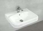 VILLEROY & BOCH - Architectura Umyvadlo 600x470 mm, s přepadem, otvor pro baterii, alpská bílá 41886001