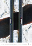Nástěnný kalendář 2027 Helma World from Above