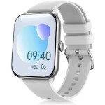 Niceboy Watch 3 stříbrná / Chytré hodinky / 1.85" IPS / Bluetooth 5.0 / IP67 (watch-3-silver)