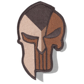 Nášivka: PUNISHER Spartan [ssz] béžová | hnědá
