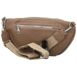 Trendy dámská koženková ledvinka Pentti, khaki