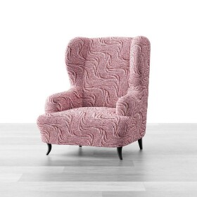 Bielastické potahy BRILLANTE bordó křeslo ušák (š. 60 - 110 cm)