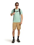 Pánské merino triko s krátkým rukávem ICEBREAKER Mens 150 Ace SS Tee, Mint velikost: L