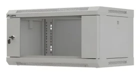 Lanberg WF03-5304-10S šedá / Nástěnný rozvaděč / 19" / 4U / 540x350x281 mm / skleněné dveře (WF03-5304-10S)
