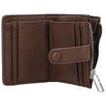 Trendy dámská mini koženková peněženka Coveri Arbi, coffee