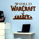 Samolepka World of Warcraft Barva: zelená, Velikost: 100 x 66 cm