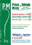PaM 3/2022 Cestovní náhrady v roce 2022 - Ladislav Jouza