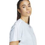 Tričko adidas Essentials 3-Stripes Single Jersey Crop Top W IS1568 L