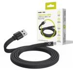 Mobile Origin Magnetic Flat Patented Original Cable USB-A to USB-C 1m černá (MCF-USBA-1M-BLK)