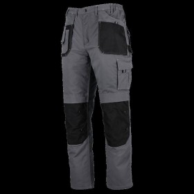 Kalhoty zimní do pasu BASIC LINE WINTER, šedá, XL/54, STALCO