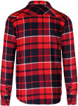 Kariban K 579 Flanelová košile s sherpa fleecovou podšívkou 20.K579 red/navy XXL