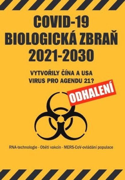 COVID-19 Biologická zbraň 2021-2030: