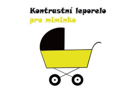 Kontrastní leporelo pro miminka Kristina Cigrová