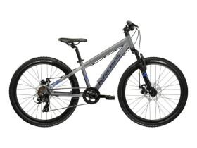 Dětské kolo Kross DUST JR 1.0 DSC 24", model 2026, barva šedá