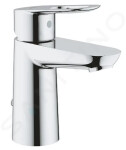 GROHE - BauFlow Umyvadlová baterie s výpustí, chrom 23753000