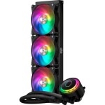 CoolerMaster MasterLiquid 360R RGB / 3x120mm / 30 dBA @ 2000 RPM / 394 x 119 x 27.2 mm / 4 pin PWM (MLX-D36M-A20PC-R1)