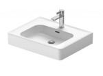 DURAVIT - Soleil by Starck Umyvadlo nábytkové 60x48 cm, s přepadem, otvor pro baterii, bílá 2377600000