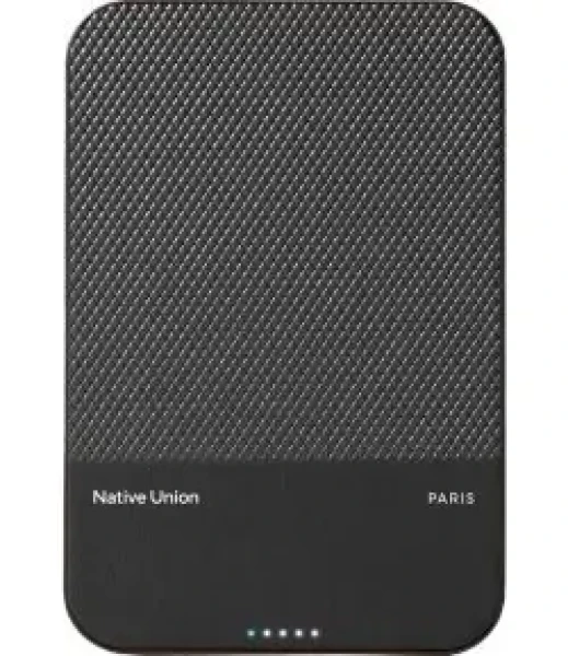 Native Union (Re)Classic Magnetic Power Bank Qi2 černá / Powerbanka / 15W / 10000 mAh (PB-10KMS-BLK)