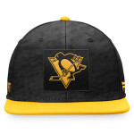 Fanatics Pánská kšiltovka Pittsburgh Penguins Authentic Pro Game & Train Snapback Black-Yellow Gold