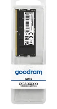GOODRAM 32GB (1x32GB) 5600MHz / Operační paměť / DDR5 / SO-DIMM / CL46 / 1.1V (GR5600S564L46/32G)