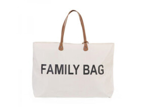 Childhome Family Bag White / Cestovní taška / 55 x 40 x 18 cm (CWFBWH)